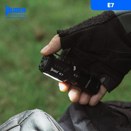 Wuben E7 Multi-functional EDC Flashlight Senter Kepala - 1800 Lumens 132 Meters