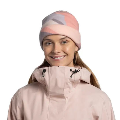Buff Polar Prints Beanie Sunif Multi