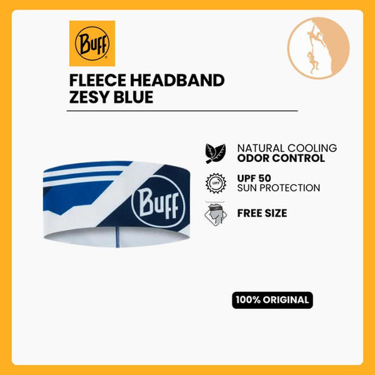 Buff Tech Fleece Headband Zesy Blue