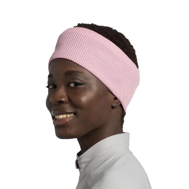 Buff CrossKnit Headband Solid Camelia
