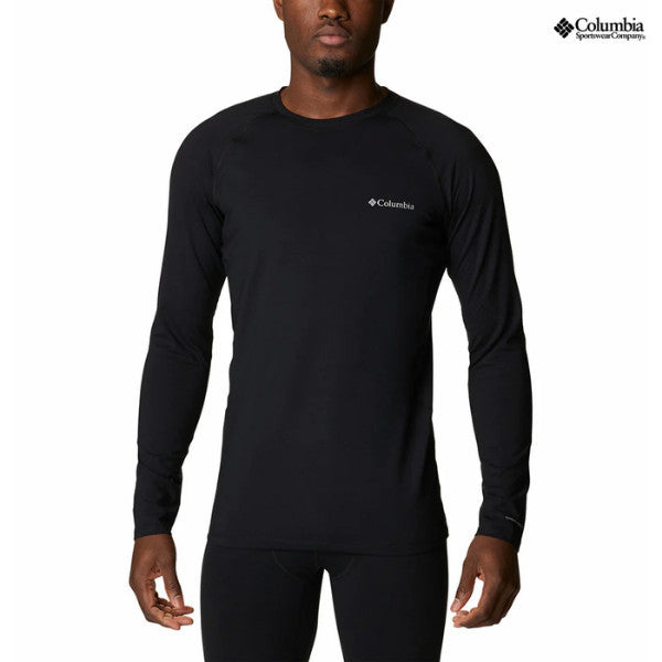 Kaos Baselayer Lengan Panjang Pria Columbia Omni-Heat Infinity Knit Crew