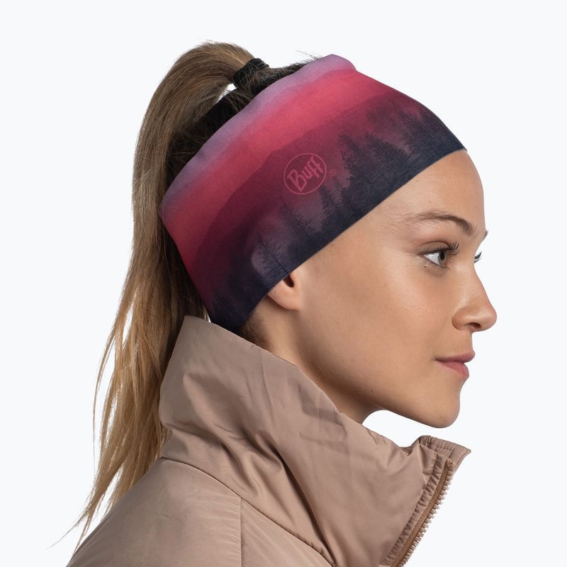 Buff Tech Fleece Headband Haera Mauve