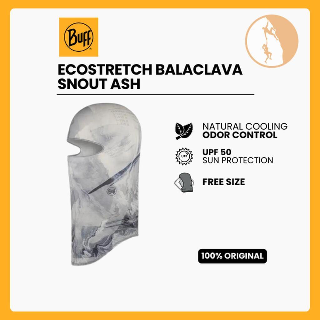 Buff EcoStretch Balaclava Snout Ash