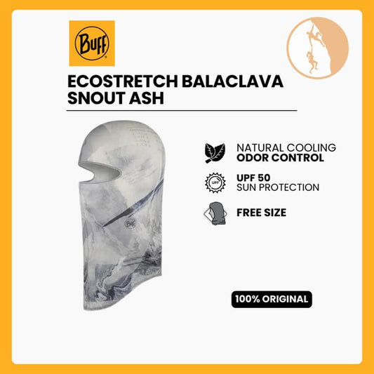 Buff EcoStretch Balaclava Snout Ash