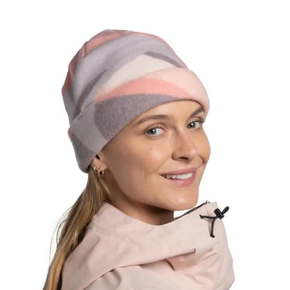 Buff Polar Prints Beanie Sunif Multi