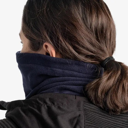Buff Polar Neck Warmer Solid Dark Navy