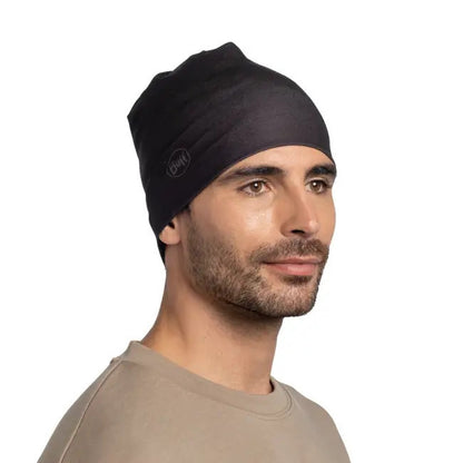 Buff EcoStretch Beanie Solid Black