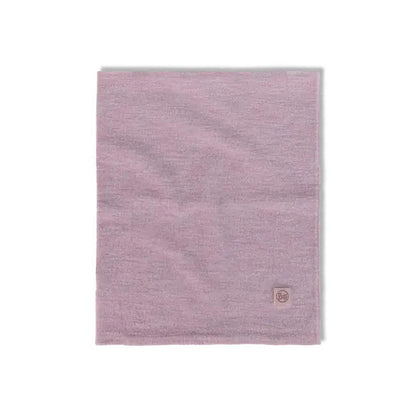Buff Merino Fleece Neck Warmer Solid Lilac Sand