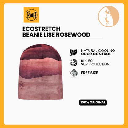 Buff EcoStretch Beanie Lise Rosewood