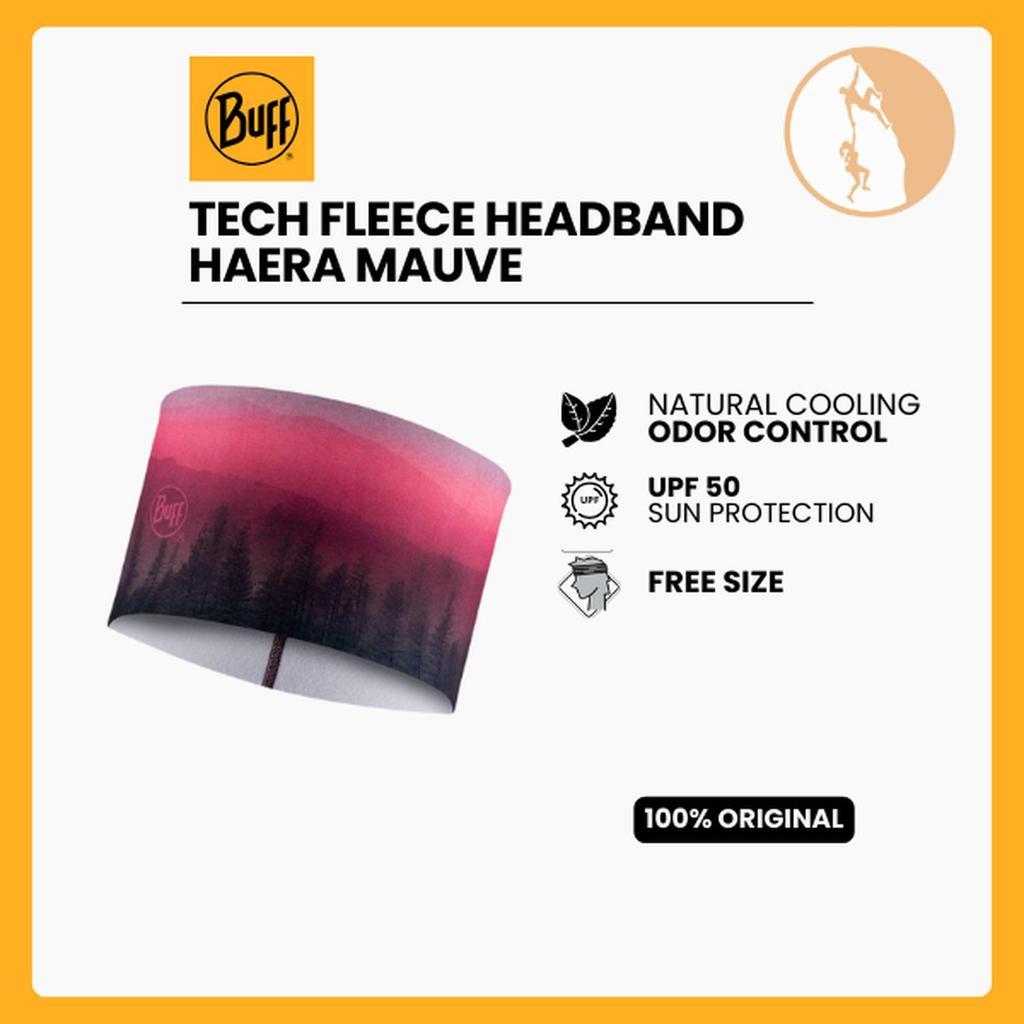 Buff Tech Fleece Headband Haera Mauve