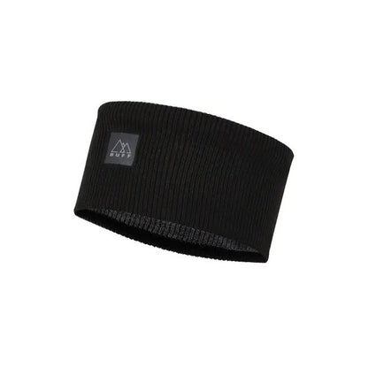 Buff CrossKnit Headband Solid Black