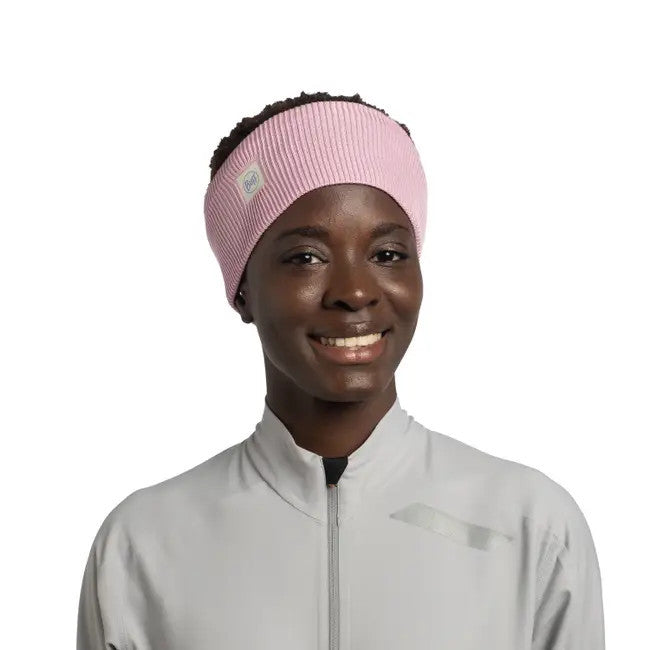 Buff CrossKnit Headband Solid Camelia