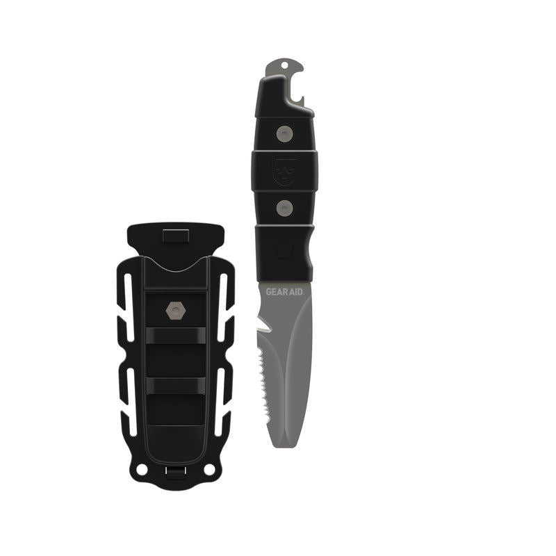 Pisau Rescue/Survival/Aktivitas Air - Gear Aid AKUA Blunt Tip Knife