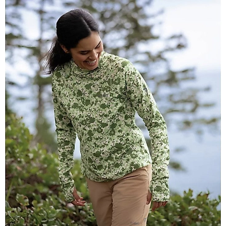 Columbia Women Summit Valley Hoodie - Sage Leaf Popflorid