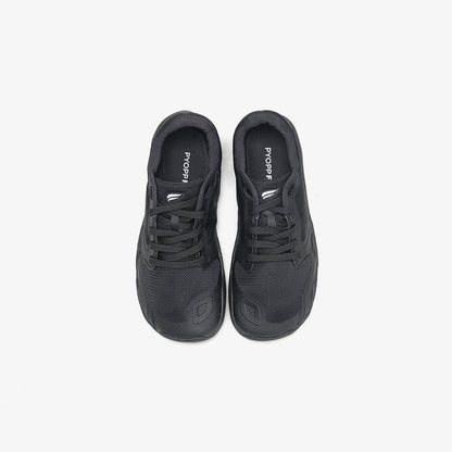 Pyopp Fledge Day 02 Barefoot Sneakers - Black On Black