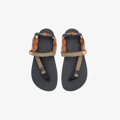 Pyopp Fledge Tapak V1.5 Barefoot Flip Flops - Olive Green Terracota