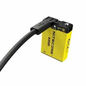 NITECORE Battery Pack Rechargeable USB C 1500mAh for UT27 HA23 UHE - HLB1500 / Yellow