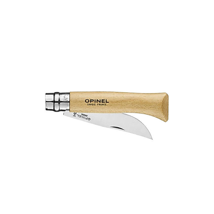 Opinel N°10 Stainless Steel Folding Knife - Pisau Lipat Outdoor