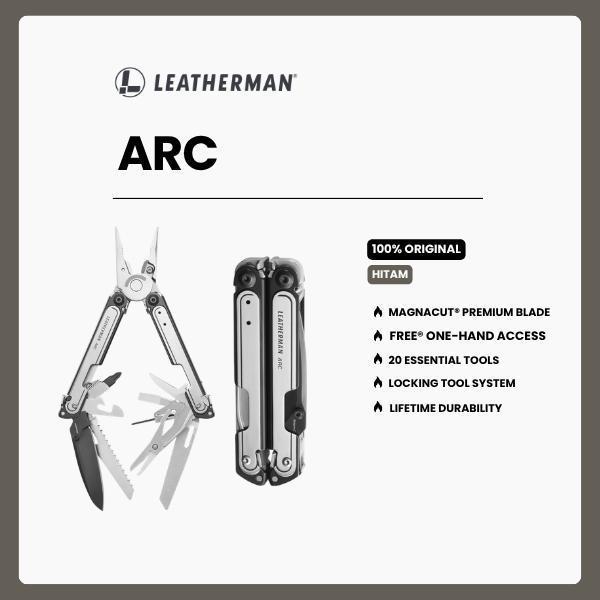 Leatherman ARC - Pisau Lipat Multifungsi Stainless Steel