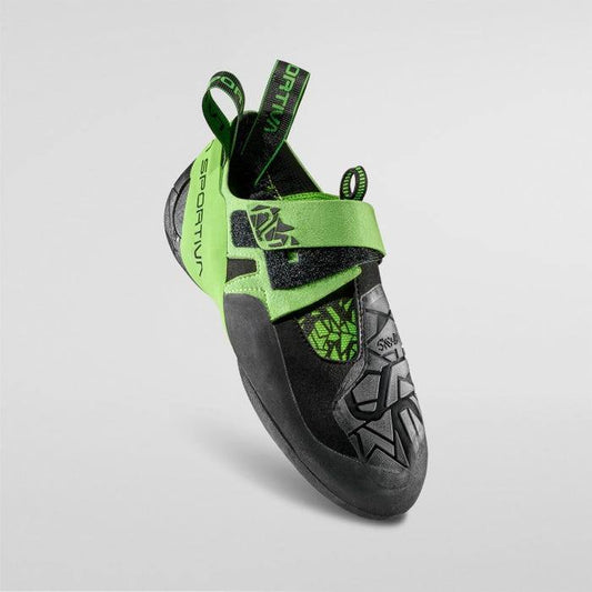 La Sportiva Skwama Vegan (Black/Flash Green) - Sepatu Panjat/Climbing Shoes/Animal-Free Material