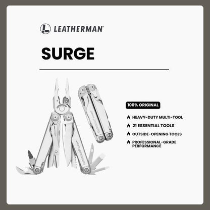 Leatherman SURGE- Perkakas Multifungsi Terbaik Stainless Steel
