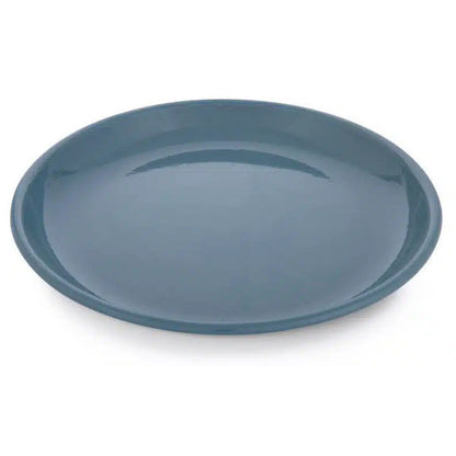 Piring Enamel Barebones -  Rolled Enamelware Plate