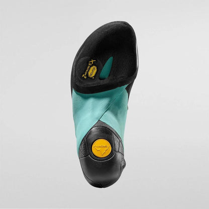 La Sportiva Skwama Vegan Woman's (Carbon/Turquoise)  - Sepatu Panjat Wanita /Climbing Shoes/Animal-Free Material