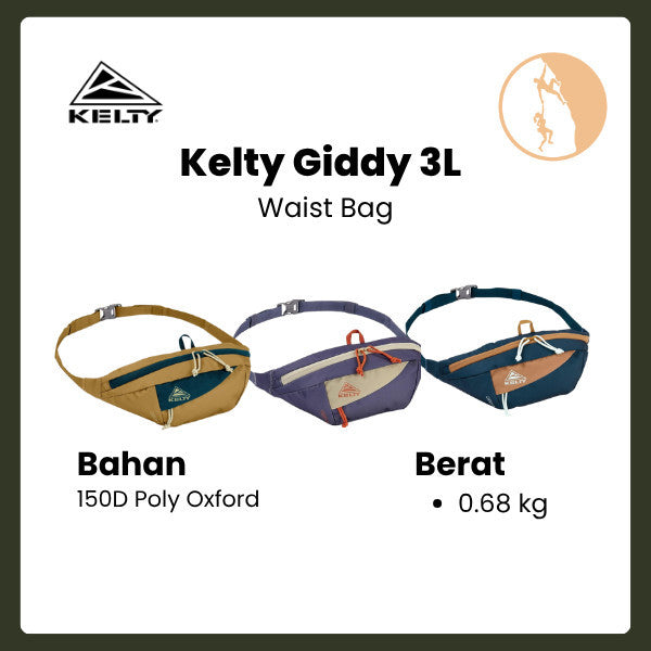 Kelty Giddy 3L - Waist Bag/Tas Pinggang