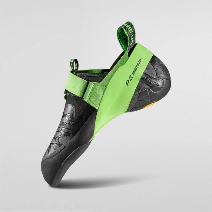 La Sportiva Skwama Vegan (Black/Flash Green) - Sepatu Panjat/Climbing Shoes/Animal-Free Material