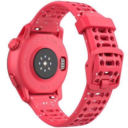 Coros Pace 3 GPS - Red Silicone Band / Running Sport Watch / Jam Tangan Smartwatch Outdoor