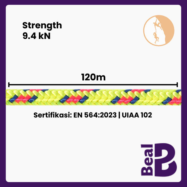 Beal Cordelette 5mm – Tali Climbing & Mountaineering