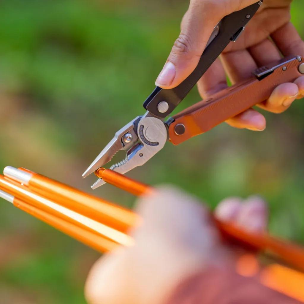Leatherman REBAR - Pisau Lipat Multifungsi Stainless Steel
