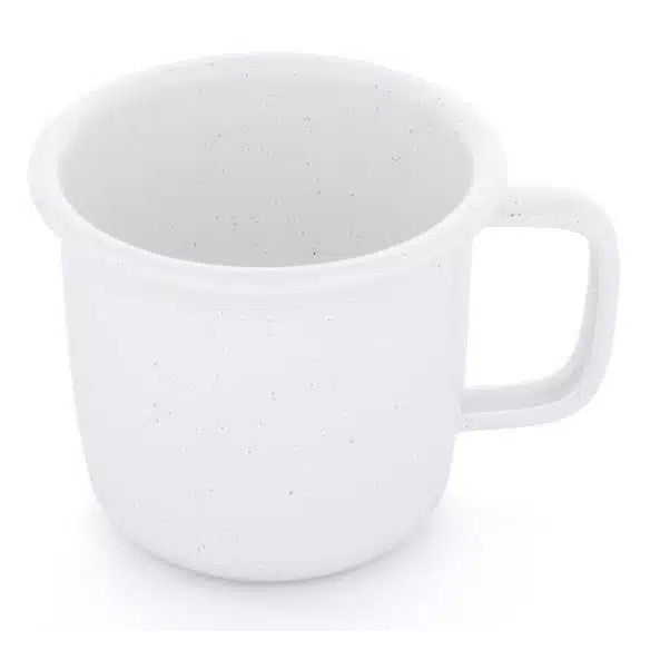 Mug Enamel Barebones -  Rolled Enamelware Mug