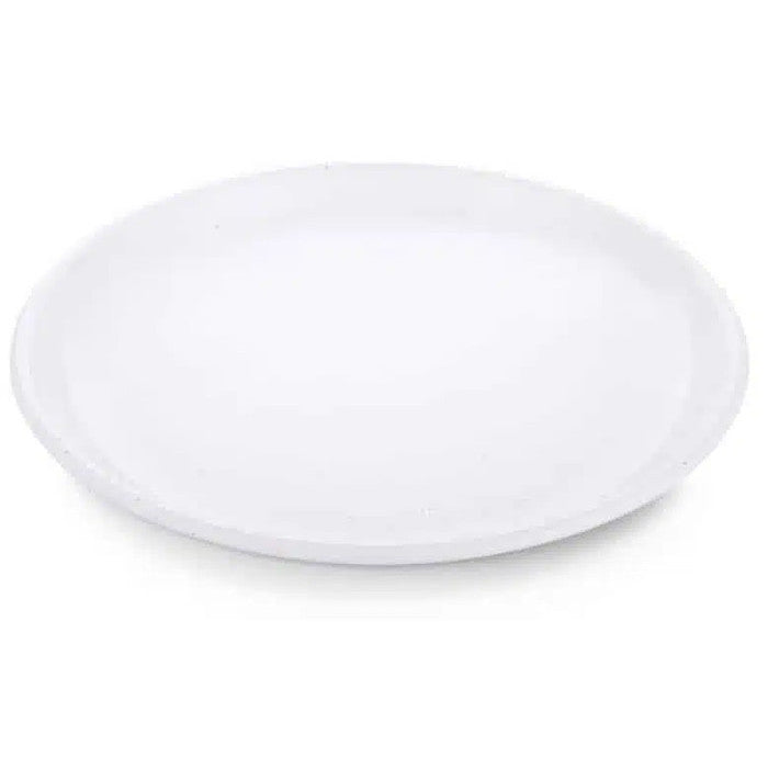 Piring Enamel Barebones -  Rolled Enamelware Plate