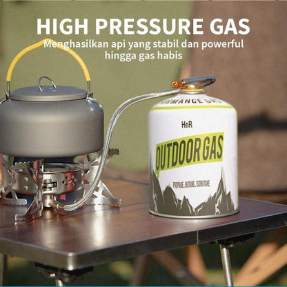 HnR Outdoor Gas Cartridge Canister Tabung Ultralight Hiking TERISI (110gram)