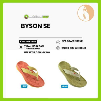 Sandal Jepit Gunung Outdoor Pro Byson SE Original Pria Casual Anti Slip