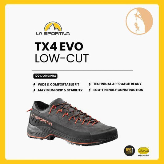 La Sportiva TX4 Evo - Sepatu Trekking/Hiking/Gunung/Low-Cut/Approach Shoes