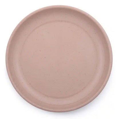 Piring Enamel Barebones -  Rolled Enamelware Plate