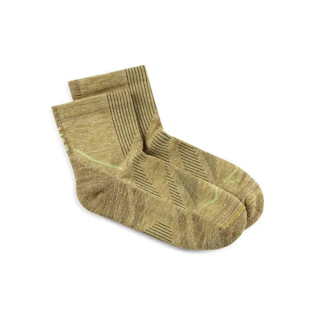 Buff DryFlx® Quarter Socks Gingko /Size L