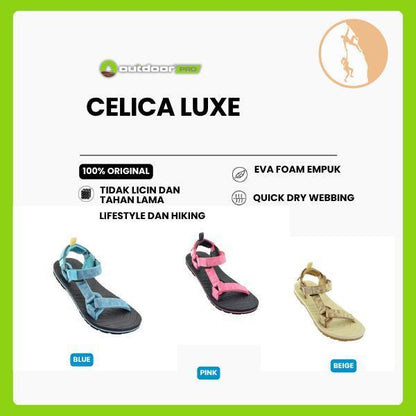 Sandal Gunung / Travelling Wanita Original Outdoor Pro Celica Luxe