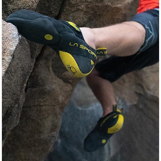 La Sportiva Theory (Yellow/Black) - Sepatu Panjat Tebing/Gym/Indoor Climbing