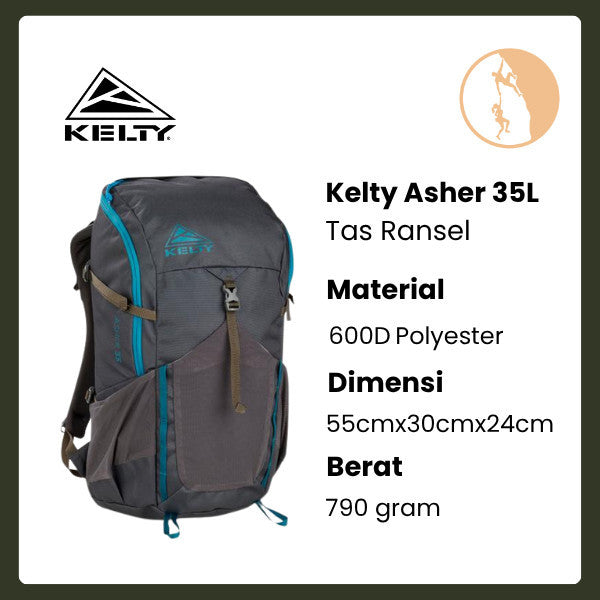 Kelty Asher 35 - Tas Ransel Backpack