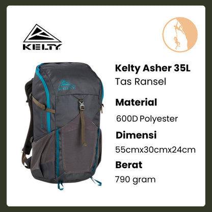 Kelty Asher 35 - Tas Ransel Backpack