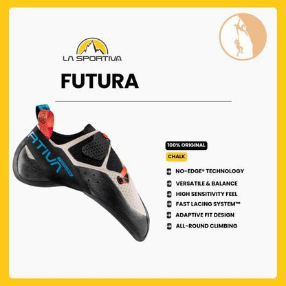 Sepatu Panjat Tebing Tanpa Tepi - La Sportiva Futura (New Model) - Boulder/Lead/All-Around Climbing