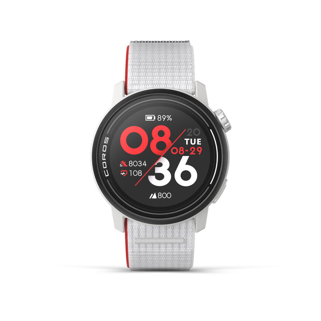 Coros Pace 3 GPS - Nylon Chalk / Running Sport Watch / Jam Tangan Smartwatch Outdoor