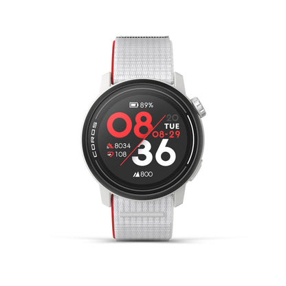 Coros Pace 3 GPS - Nylon Chalk / Running Sport Watch / Jam Tangan Smartwatch Outdoor