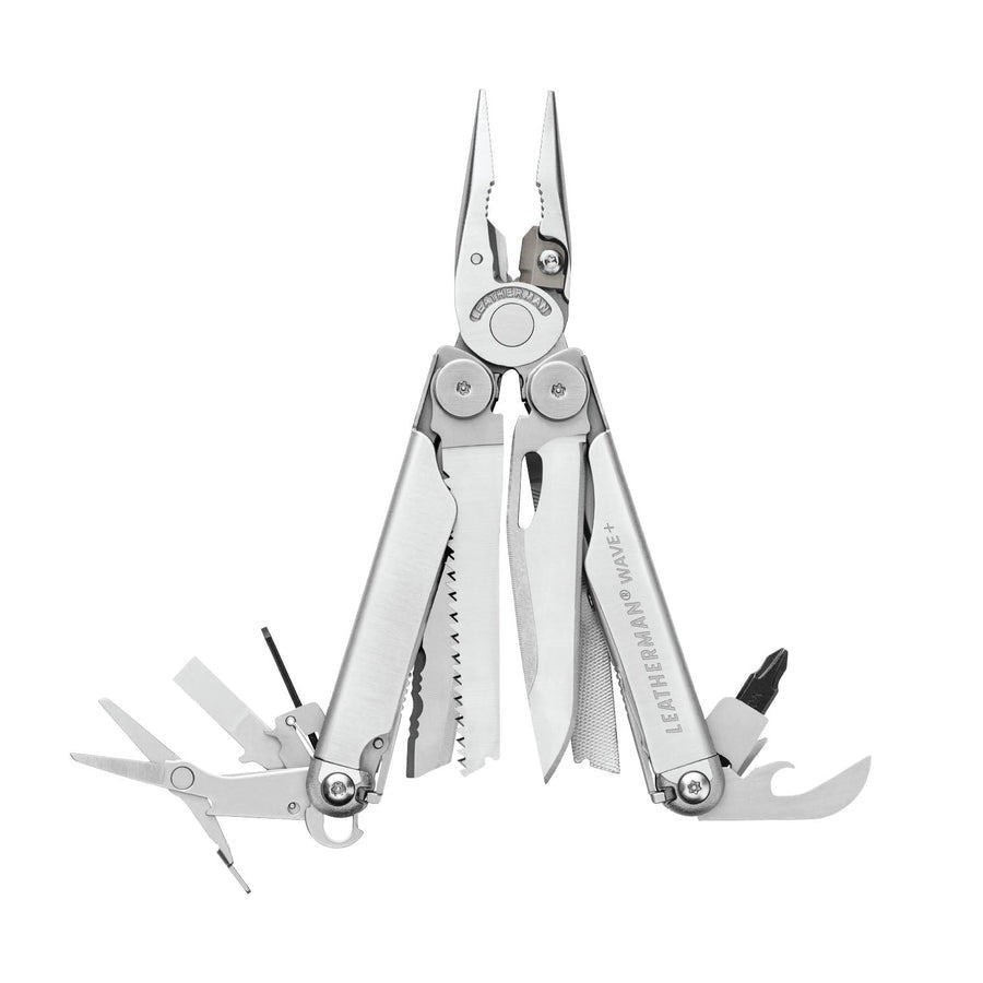 Leatherman WAVE PLUS- Survival Tools/Perkakas Multifungsi Stainless Steel