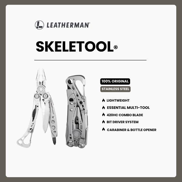 Leatherman SKELETOOL - EDC/Perkakas Multifungsi Stainless Steel