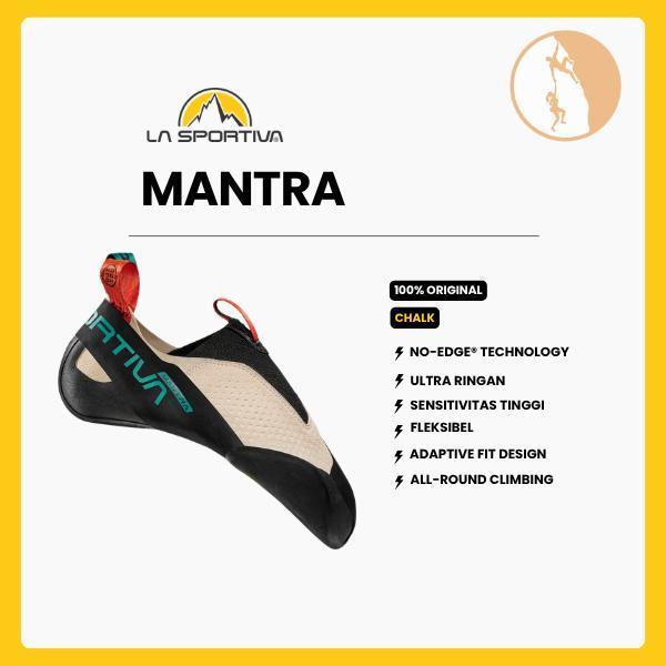 La Sportiva Mantra (New Color) - Sepatu Panjat Climbing Tanpa Tepi/No-Edge