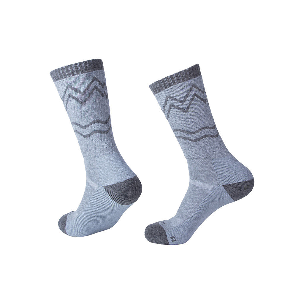 NAGIEAN Merino Socks Crew (Grey) – Kaos Kaki Outdoor Hiking Premium